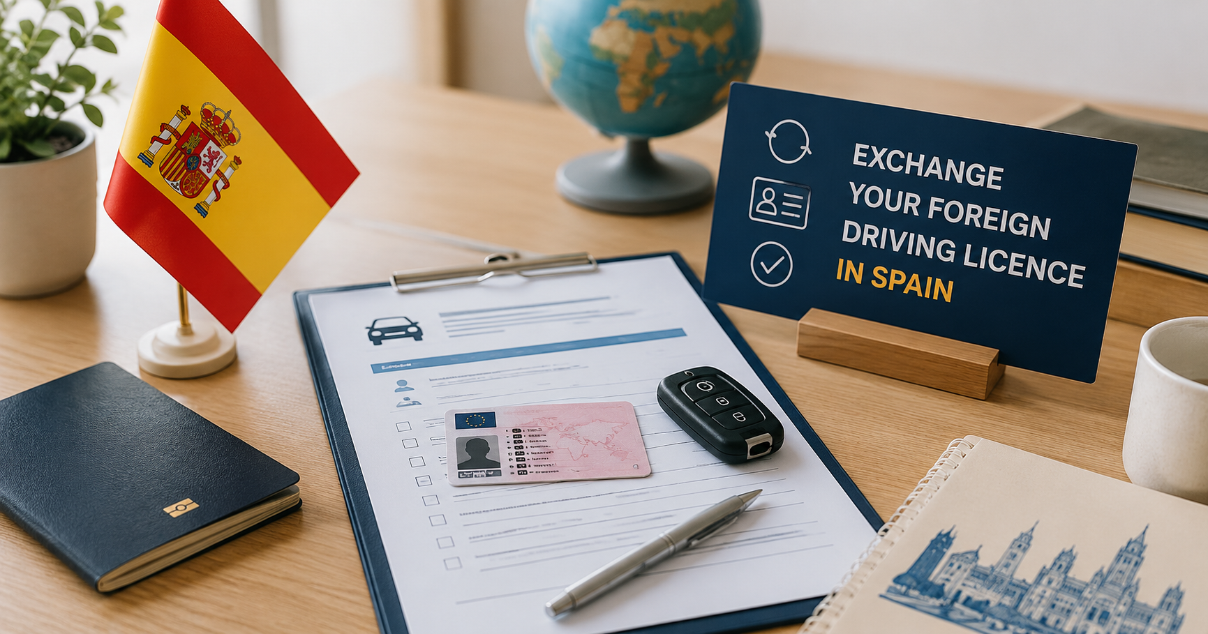 Intercambio de licencia de conducir en España